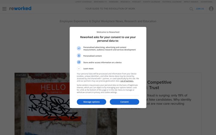 Screenshot of reworked.co