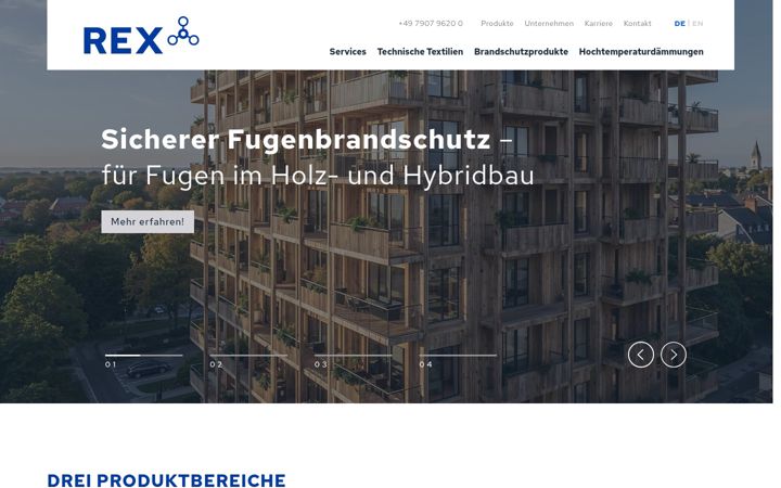 Ekrano kopija rex-industrie-produkte.de