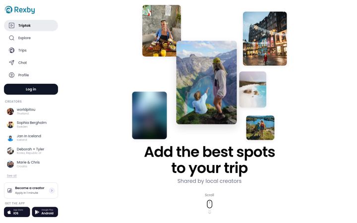 Screenshot of rexby.com