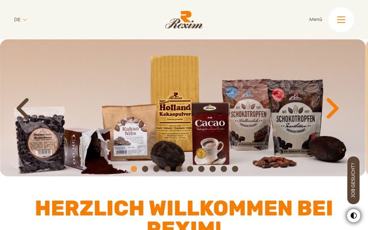 Ekrānuzņēmums no rexim-lebensmittel.de