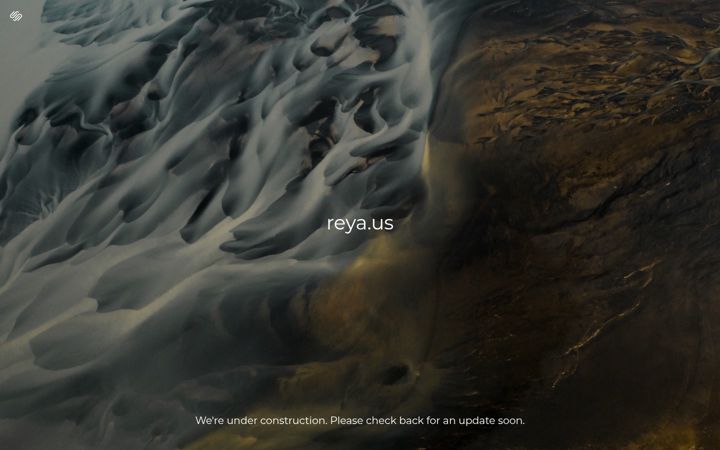 Screenshot of reya.us