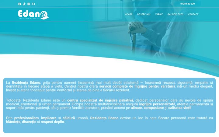 Screenshot ta' rezidenta-edano.ro
