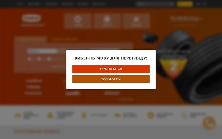 Screenshot του rezina.ua