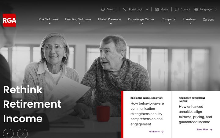 Screenshot of rgare.com