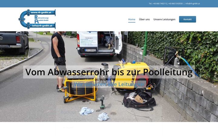 Ekraanipilt saidist rh-gmbh.at