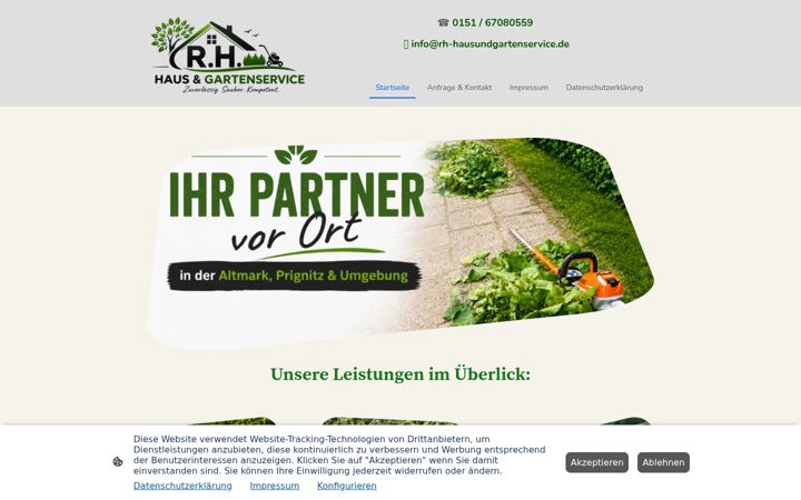 Screenshot of rh-hausundgartenservice.de