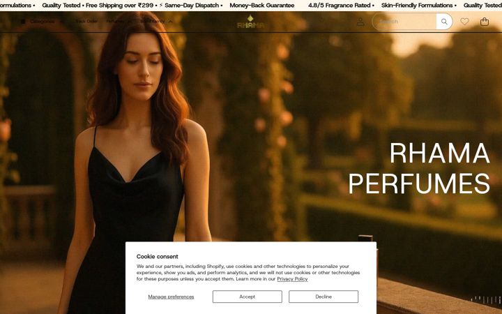 Screenshot of rhama.co