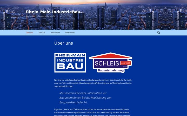 Képernyőkép: rheinmain-bau.de