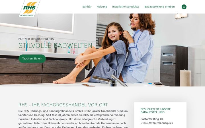 Screenshot of rhs-gmbh.de