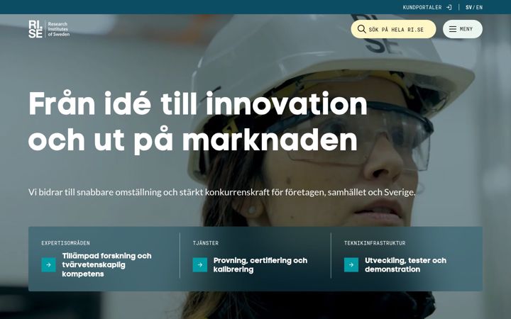 Screenshot stránky ri.se