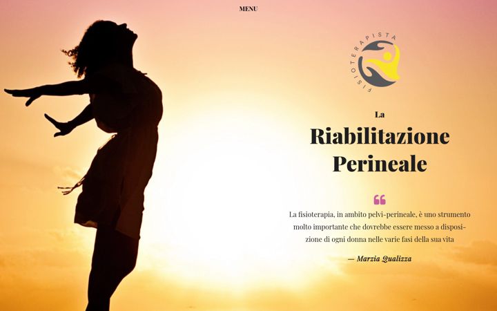 Skærmbillede af riabilitazioneperineale.com