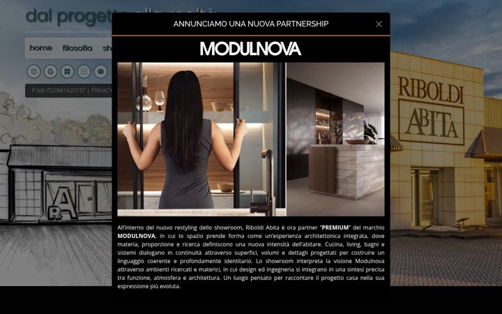 Screenshot of riboldiabita.com