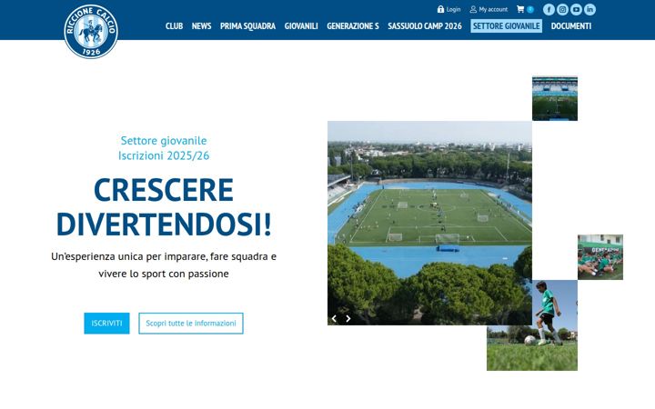 riccionecalcio.it