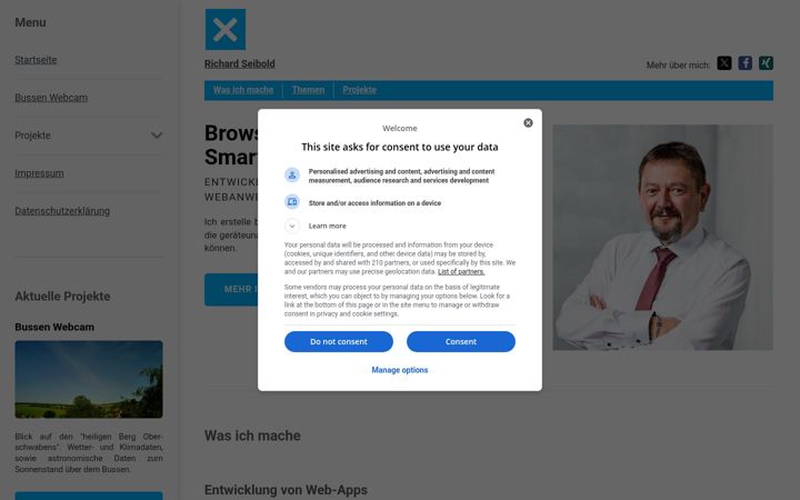 Screenshot of richard-seibold.de