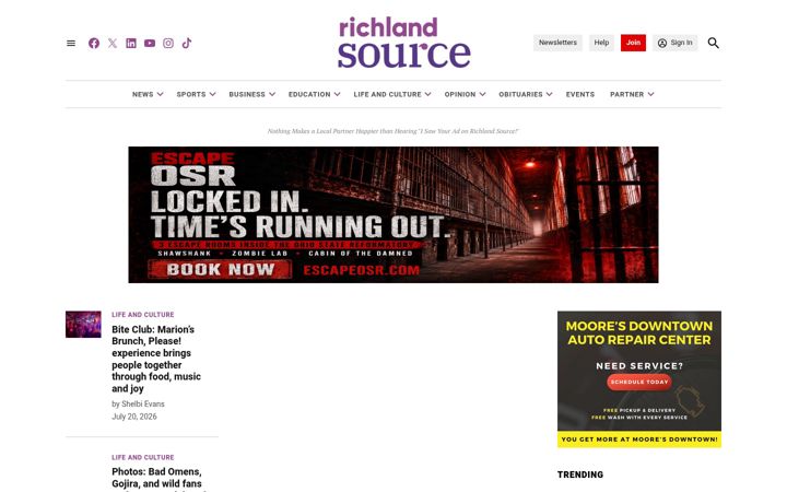 Screenshot of richlandsource.com