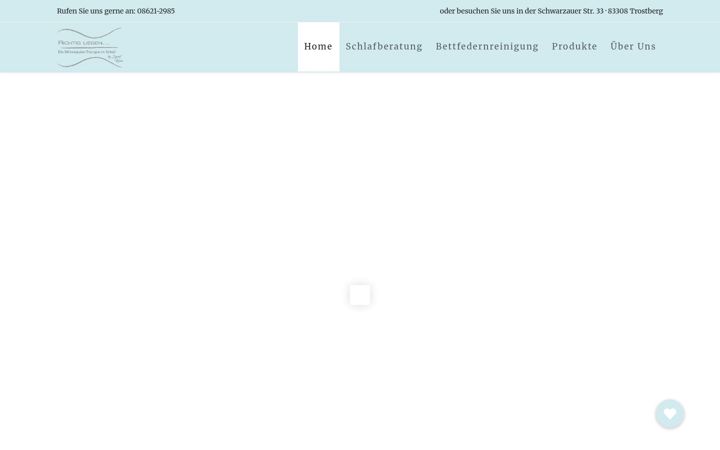 Screenshot of richtig-liegen.com