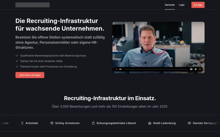 Screenshot of richtiggutespersonal.de