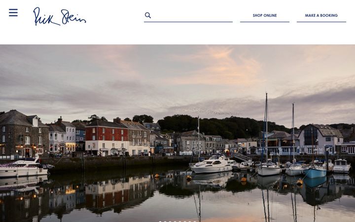Screenshot of rickstein.com