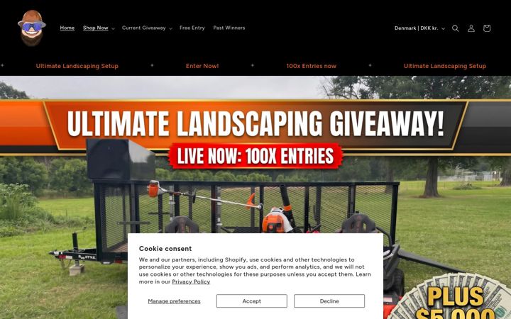 Screenshot of rickyandthebossman.com