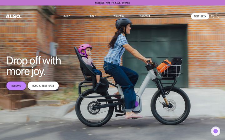 Posnetek zaslona ridealso.com