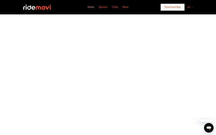 Screenshot ta' ridemovi.com