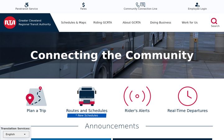 Screenshot of riderta.com