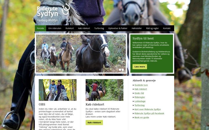 Screenshot of riderutesydfyn.dk