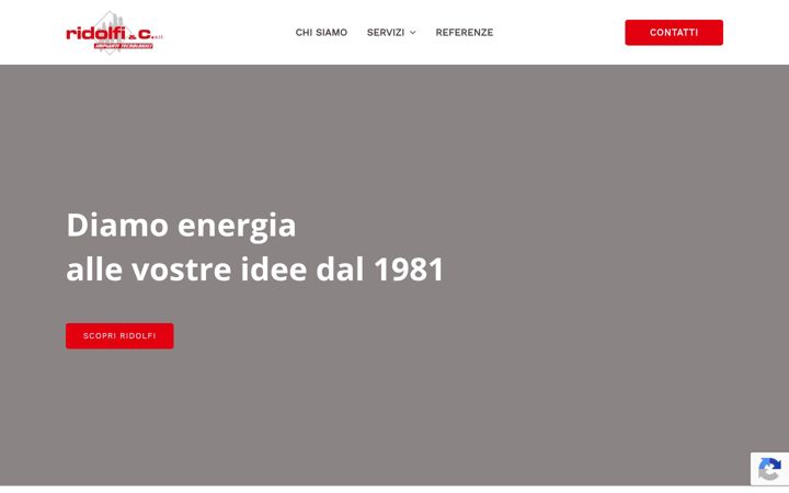 Screenshot του ridolfi.it