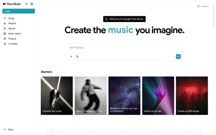 Screenshot of riffusion.com