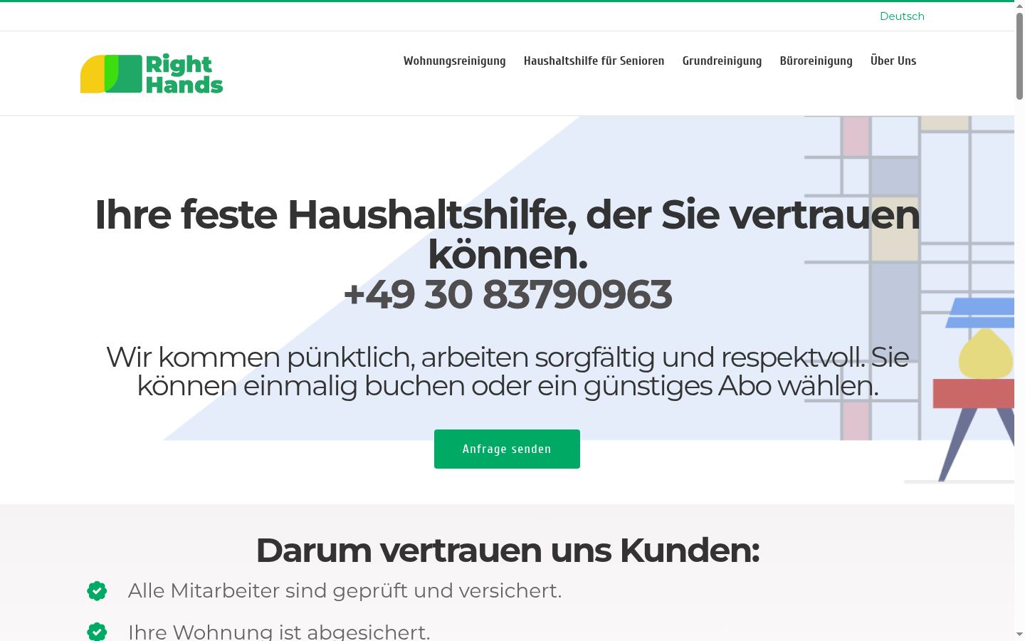 Screenshot tal-banner tal-kunsens muri qabel kwalunkwe interazzjoni