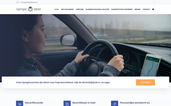Ekraanipilt saidist rijangstlabel.nl
