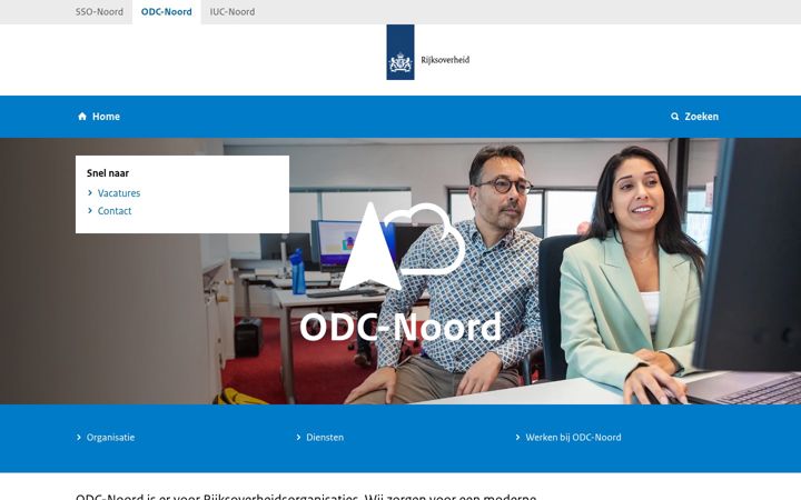 Screenshot του rijkscloud.nl