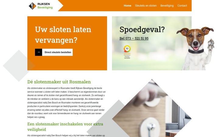 Екранна снимка на rijksenbeveiliging.nl