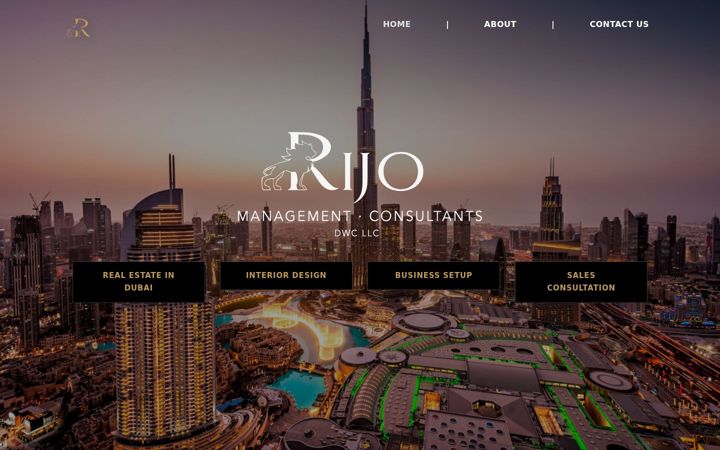 Screenshot of rijo.ae