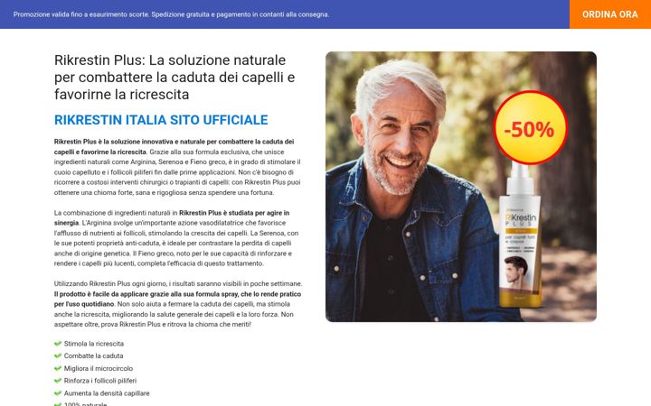 Screenshot of rikrestinitalia.com