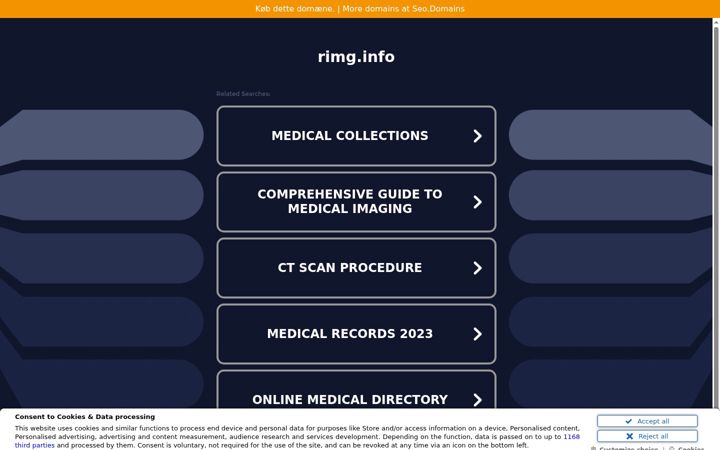 Screenshot di rimg.info