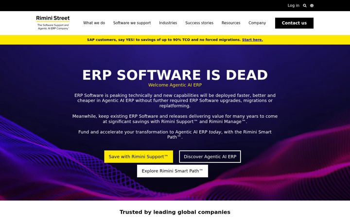 Screenshot of riministreet.com