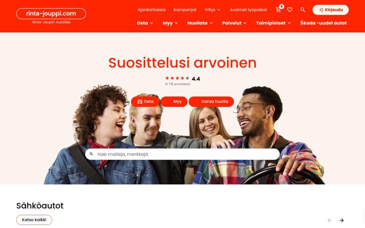 Screenshot of rinta-jouppi.com