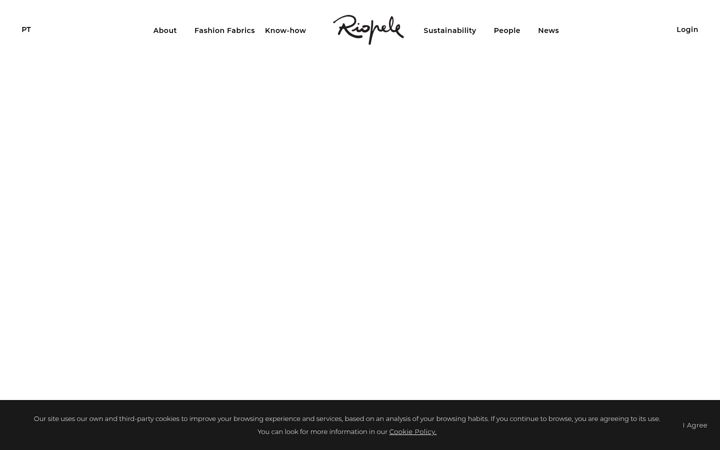 Screenshot of riopele.pt