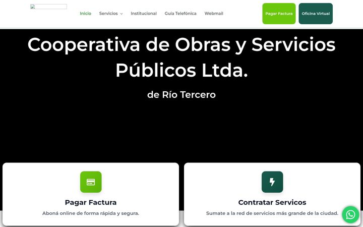 Screenshot of riotel.com.ar