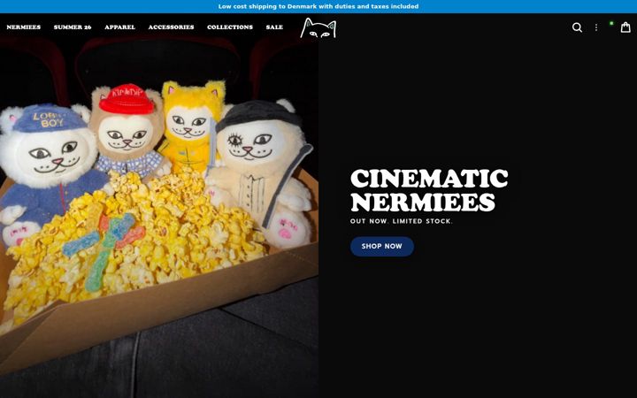Screenshot of ripndip.com