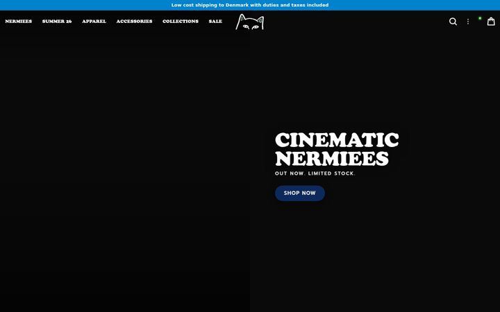Screenshot of ripndipclothing.com