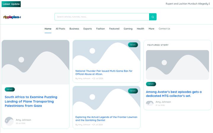 Screenshot του rippleplace.nl