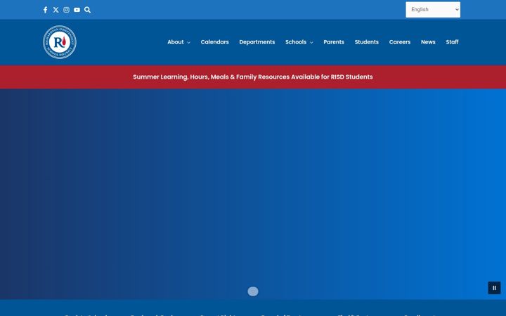Screenshot of risd.org