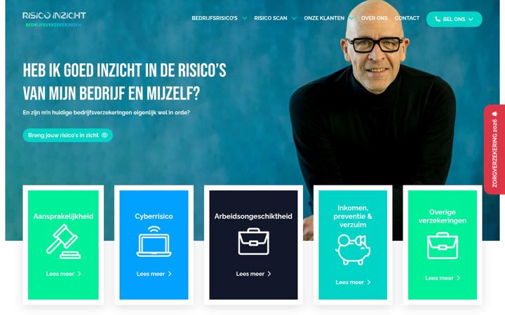 Screenshot of risicoinzicht.nl