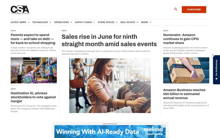 Screenshot of risnews.com