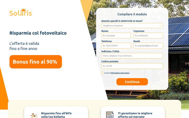 Screenshot of risparmio-energetico.it