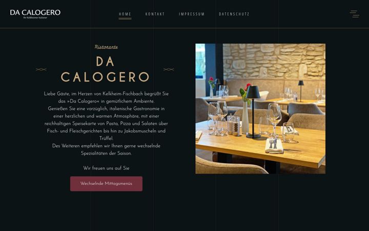 Skjámynd af ristorante-calogero.de
