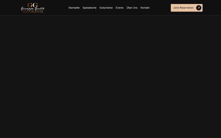 Screenshot stránky ristorantegentile.de