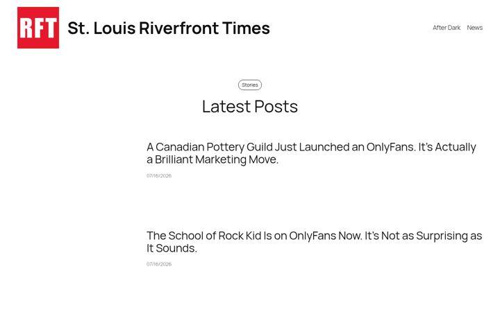 Screenshot von riverfronttimes.com